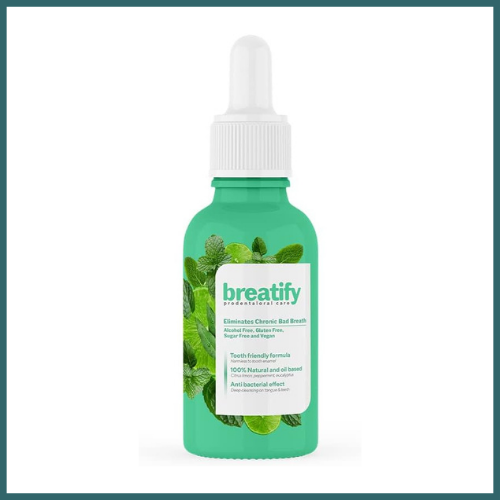 BREATIFY™ قطرات التخلص من رائحة الفم الكريهة