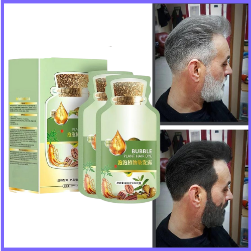 BubbleShampoo™ شامبو ازالة الشيب طبيعيا للرجال