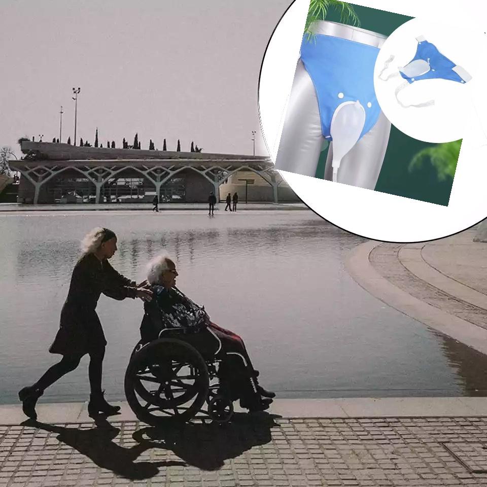 الجيل الجديد حقيبة جمع التبول للرجال والنساء