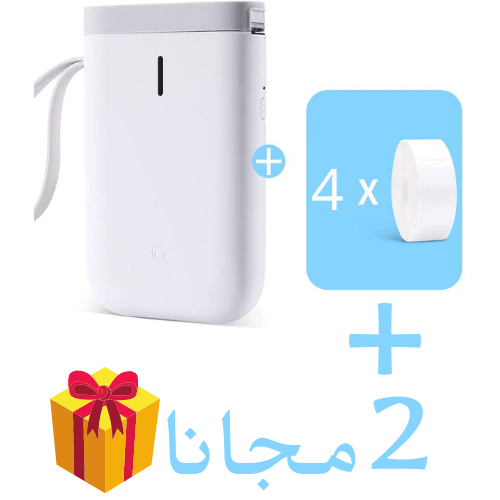 طابعة ملصقات حرارية لاسلكية - صغيرة و محمولة