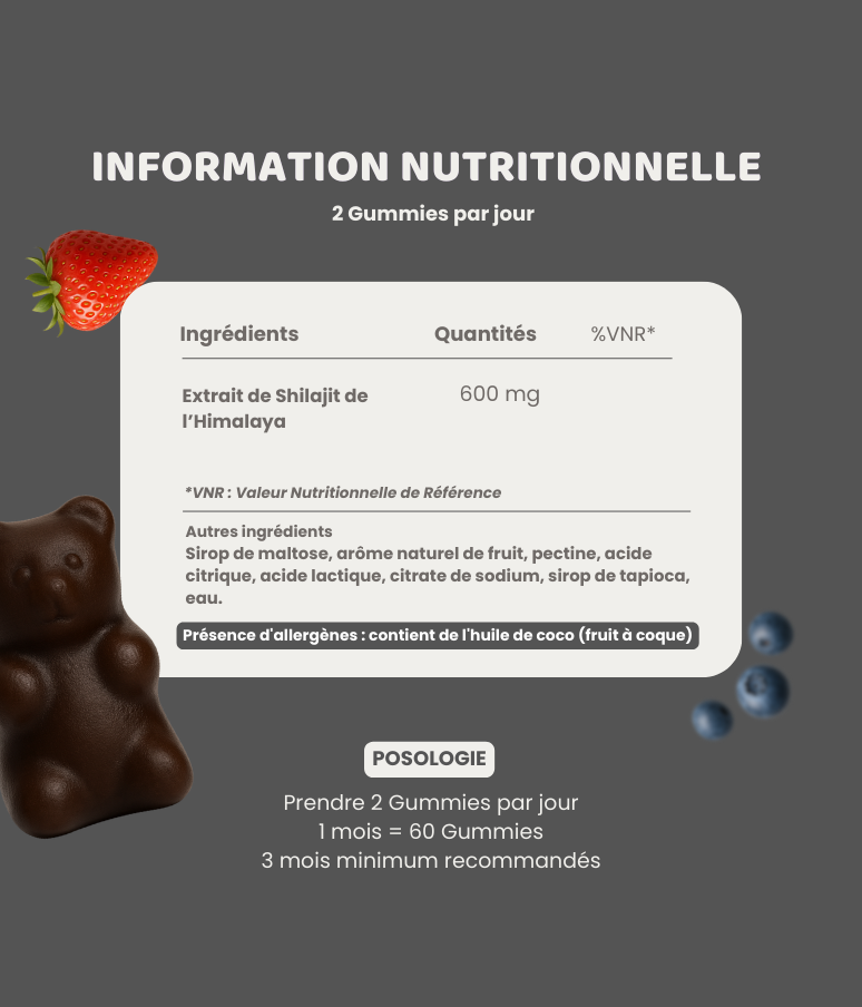 Gummies Shilajit