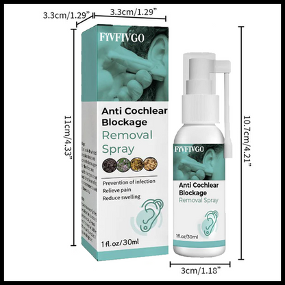 Anti Cochlear Blockage Removal Spray™ بخاخ إزالة انسداد الأذن