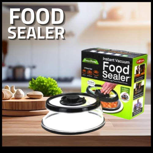 FOOD SEALER™ الغطاء الفرنسي للحفاظ على الطعام طازج