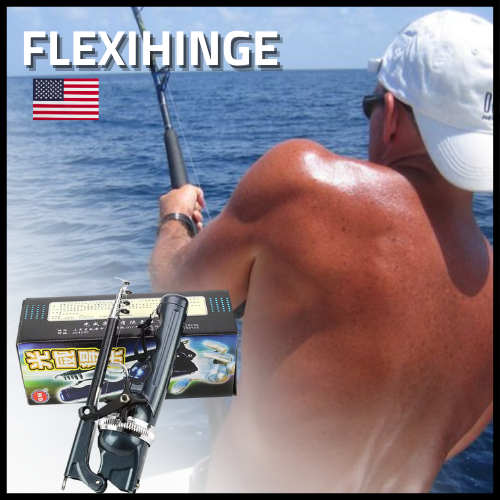 FLEXIHINGE™ صنارة الصيد الإحترافية القابلة للطي