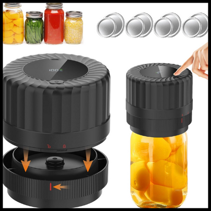 BISON-JAR™ الجهاز الأمريكي لتفريغ الهواء من المعلبات