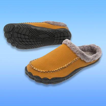 CozyFit™ Warme Fell-Pantoffeln